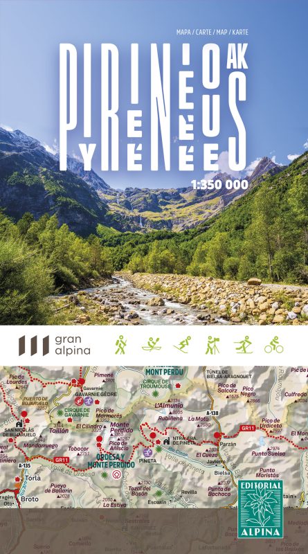 PIRINEOS 1:350.000