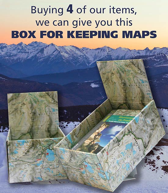 Box for keeping maps